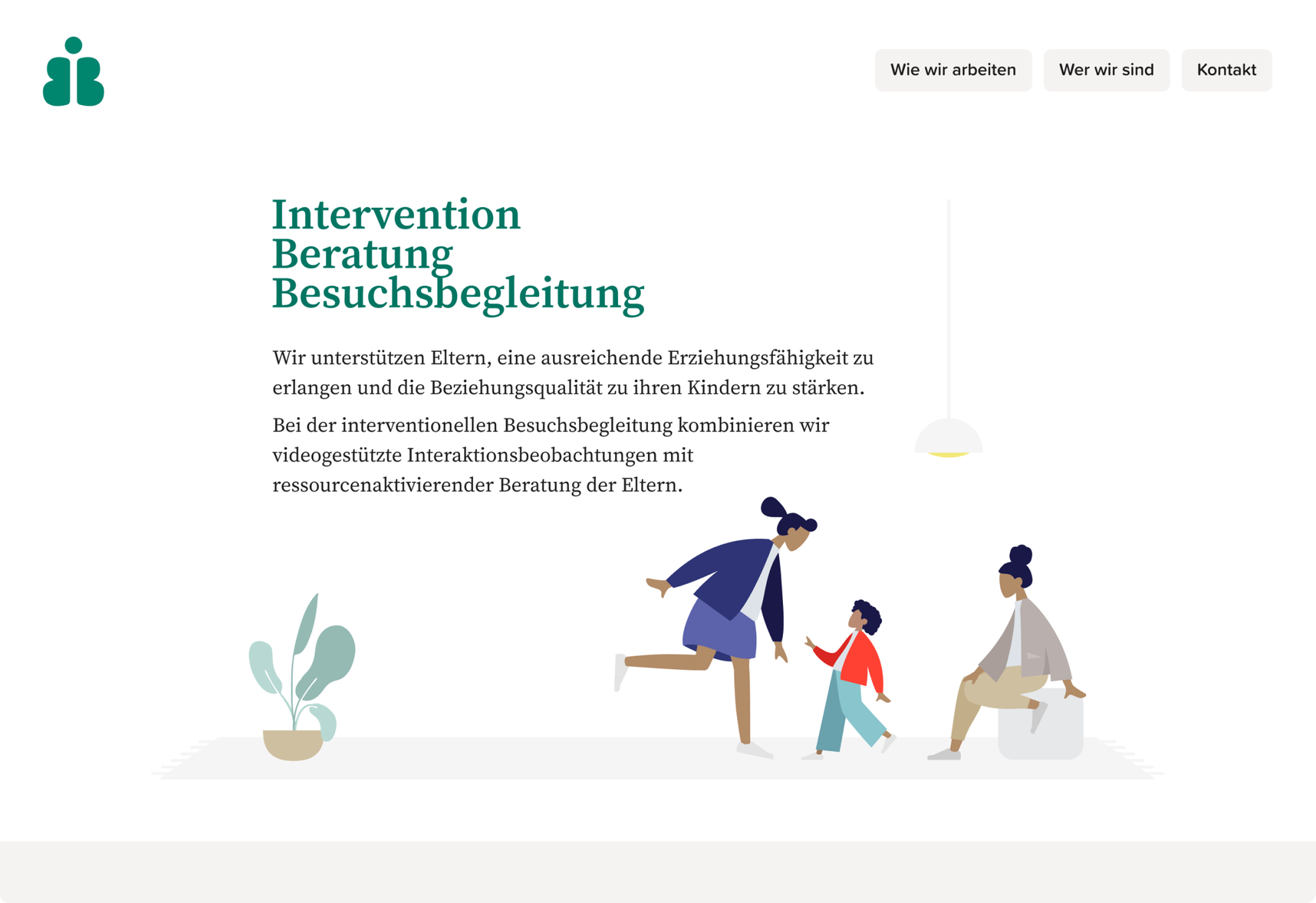 Preview of IBB Graz's website.